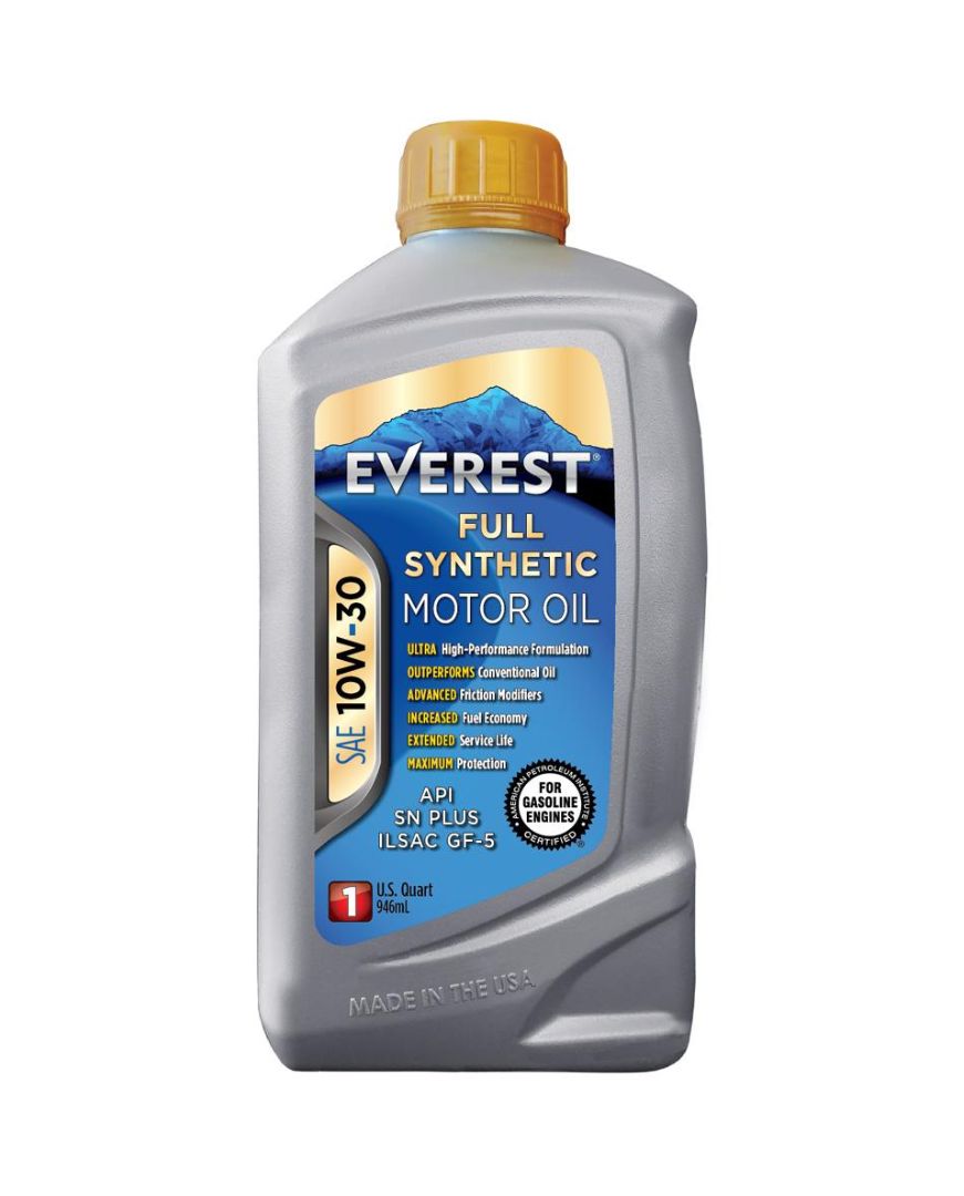 EVEREST Full Synthetic SAE 10W-30 SP/GF-6A Motor Oil